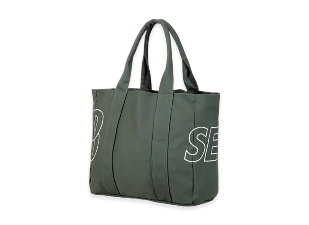 WIND AND SEA Mulch Pocket Tote Bag "Khaki"