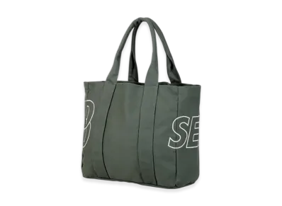 WIND AND SEA Mulch Pocket Tote Bag "Khaki"
