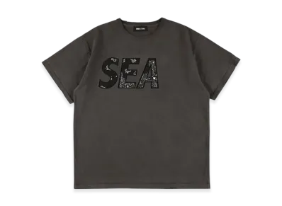 WIND AND SEA Bandana Patchworked Sea S/S Tee "Charcoal"