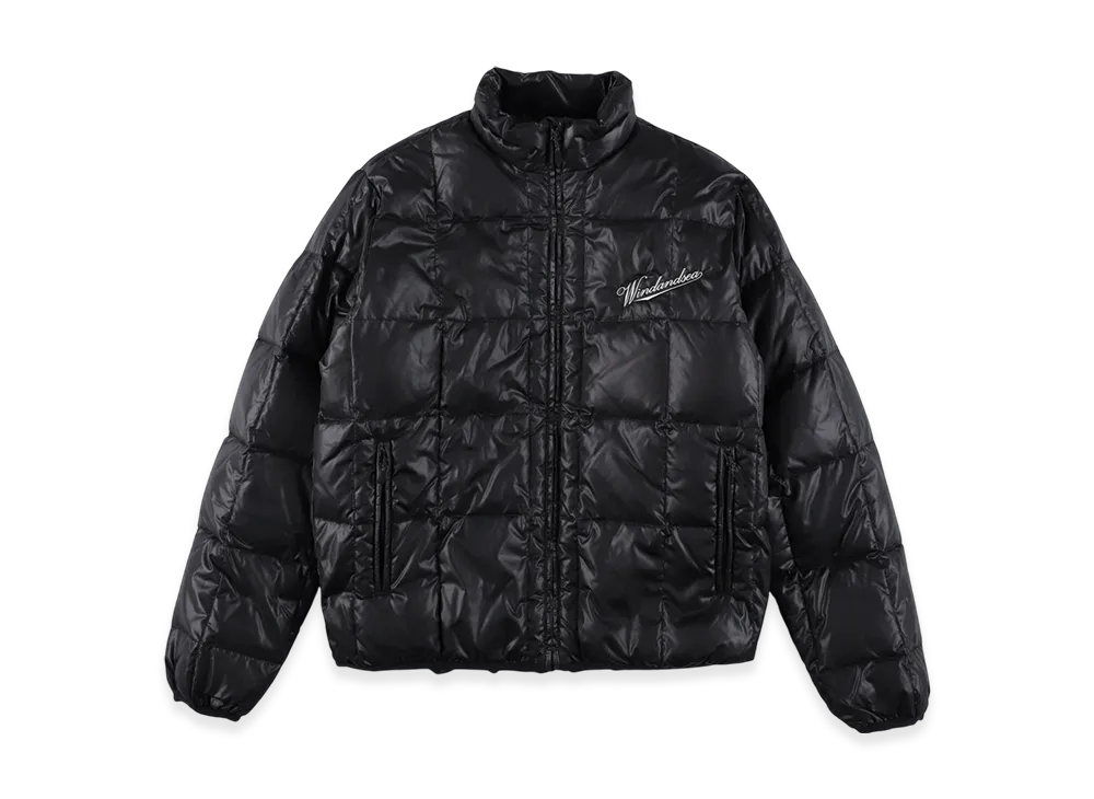 WIND AND SEA Down Jacket "Black"