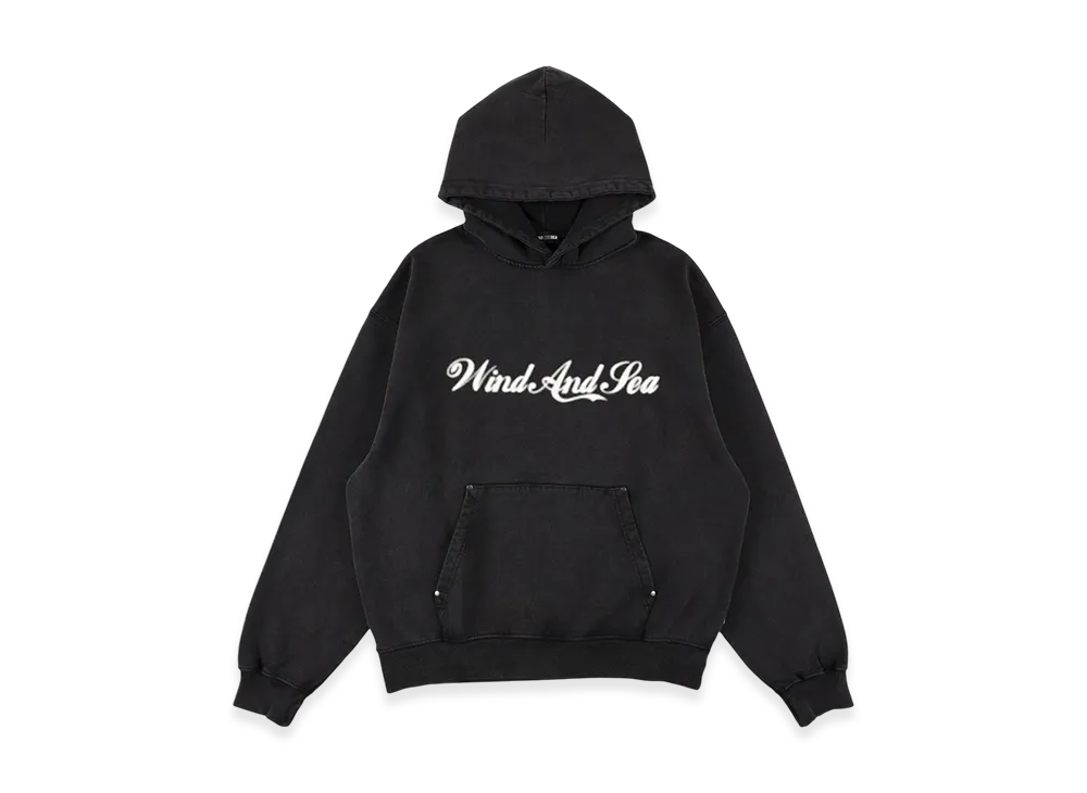WIND AND SEA Hooded Sweatshirt "Black"