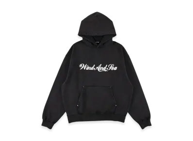 WIND AND SEA Hooded Sweatshirt "Black"