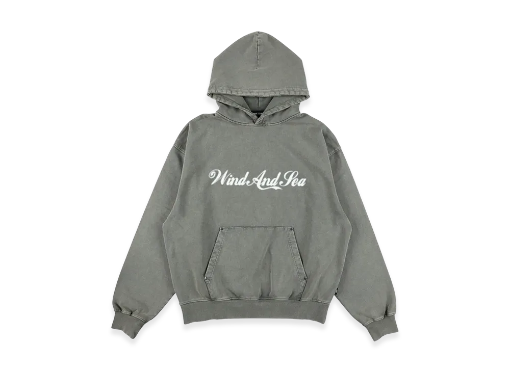 WIND AND SEA Hooded Sweatshirt "Kahki"