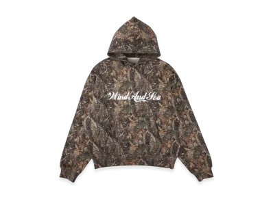 WIND AND SEA Hooded Sweatshirt "Real Tree"