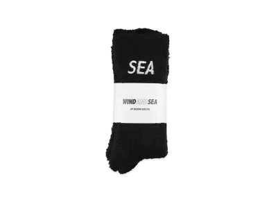WIND AND SEA 2P SEA Room Socks "Black"
