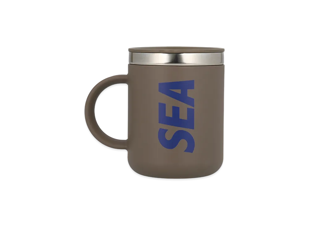 WIND AND SEA 12 oz Closeable Coffee Mug "Sandpiper"