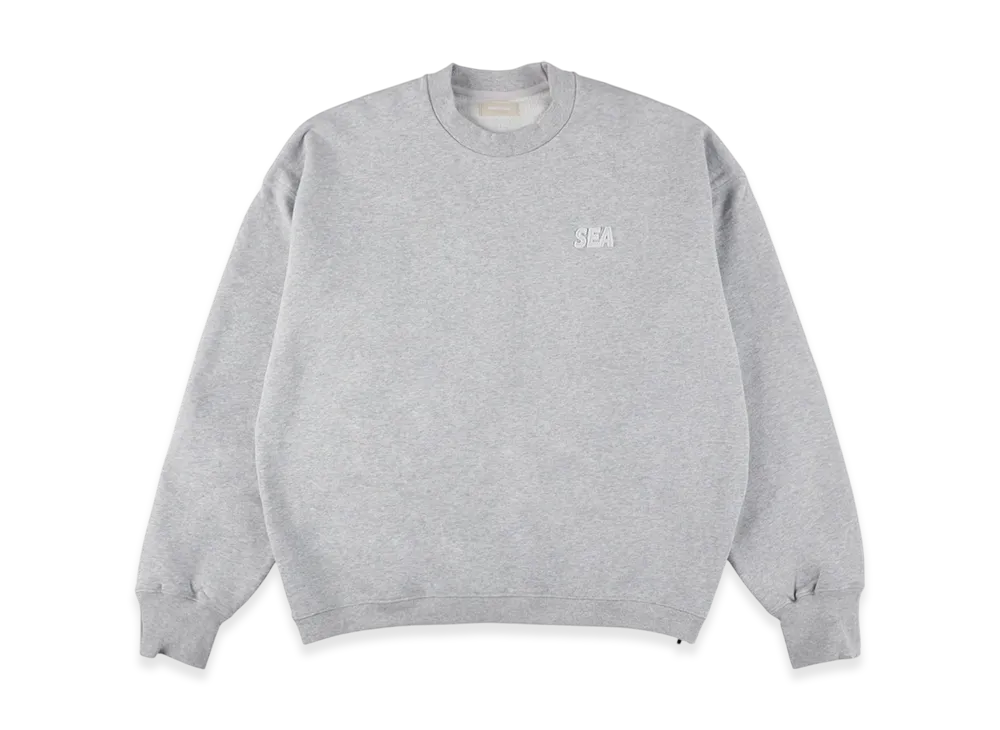 WIND AND SEA Cozy Crewneck Sweatshirt "Heather Gray"