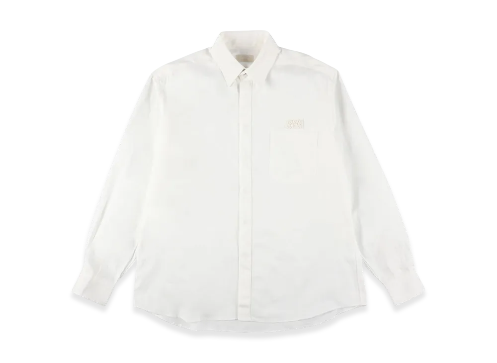 WIND AND SEA Cozy Oxford Shirt "White"