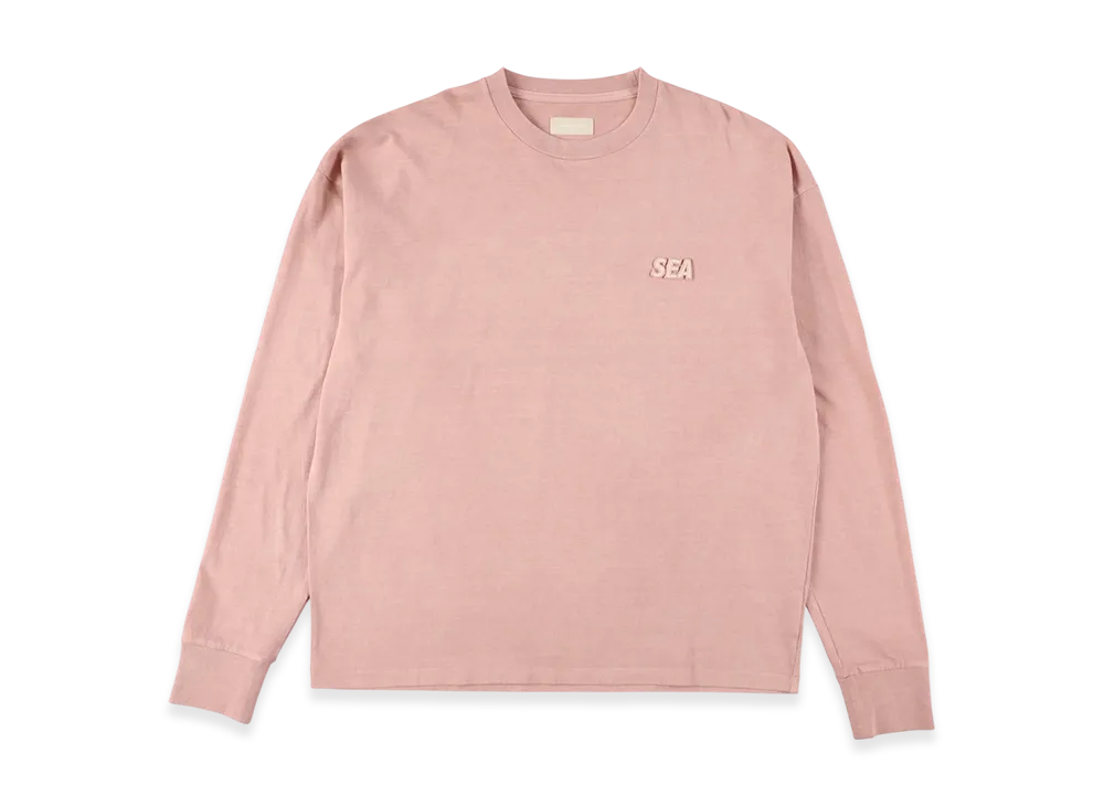 WIND AND SEA Cozy L/S Tee "Pink Gray"