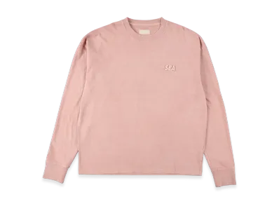 WIND AND SEA Cozy L/S Tee "Pink Gray"