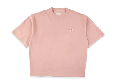 WIND AND SEA Cozy S/S Tee "Pink Gray"