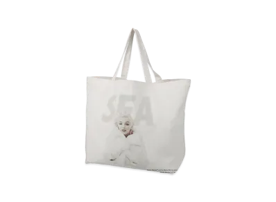 WIND AND SEA x Marilyn Monroe Tote Bag "White"