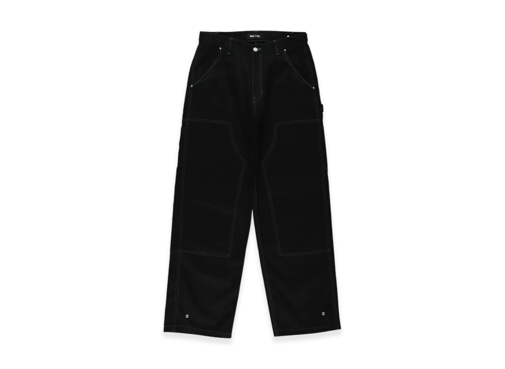 WIND AND SEA Wave Blue Stitch Pant "Black"
