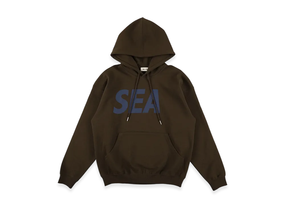 WIND AND SEA OG SEA Logo Hoodie Sweatshirt "Brown"