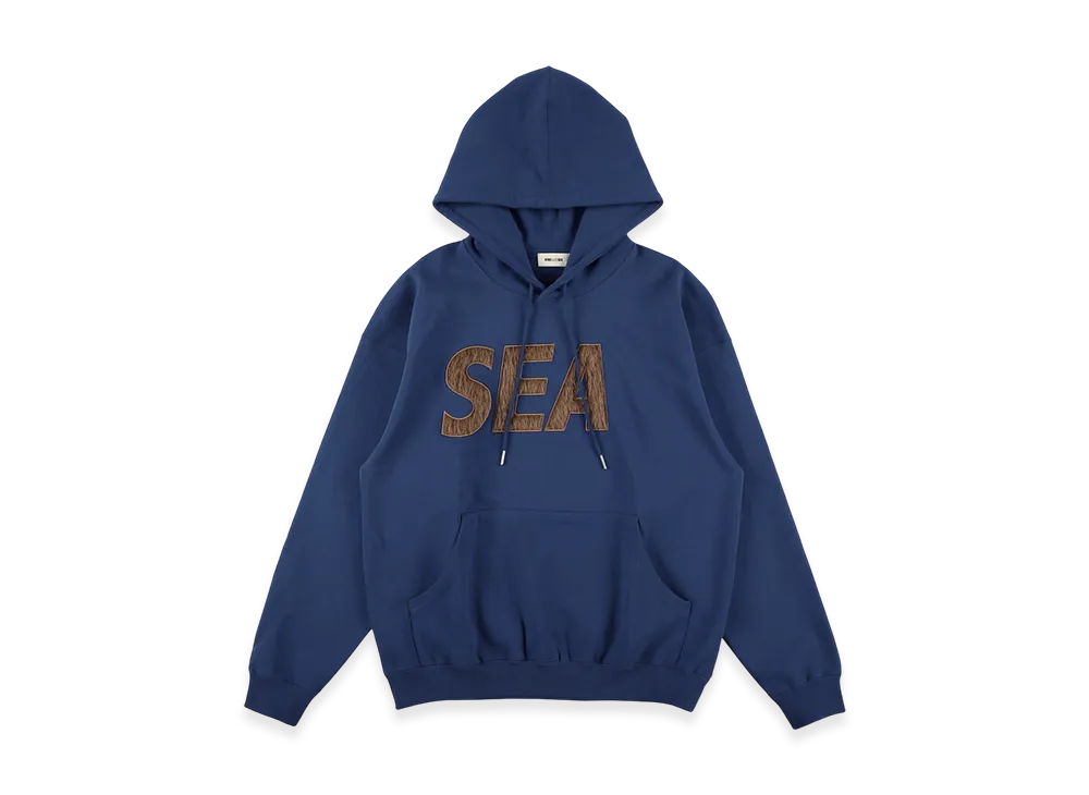 WIND AND SEA OG SEA Logo Hoodie Sweatshirt "Navy"