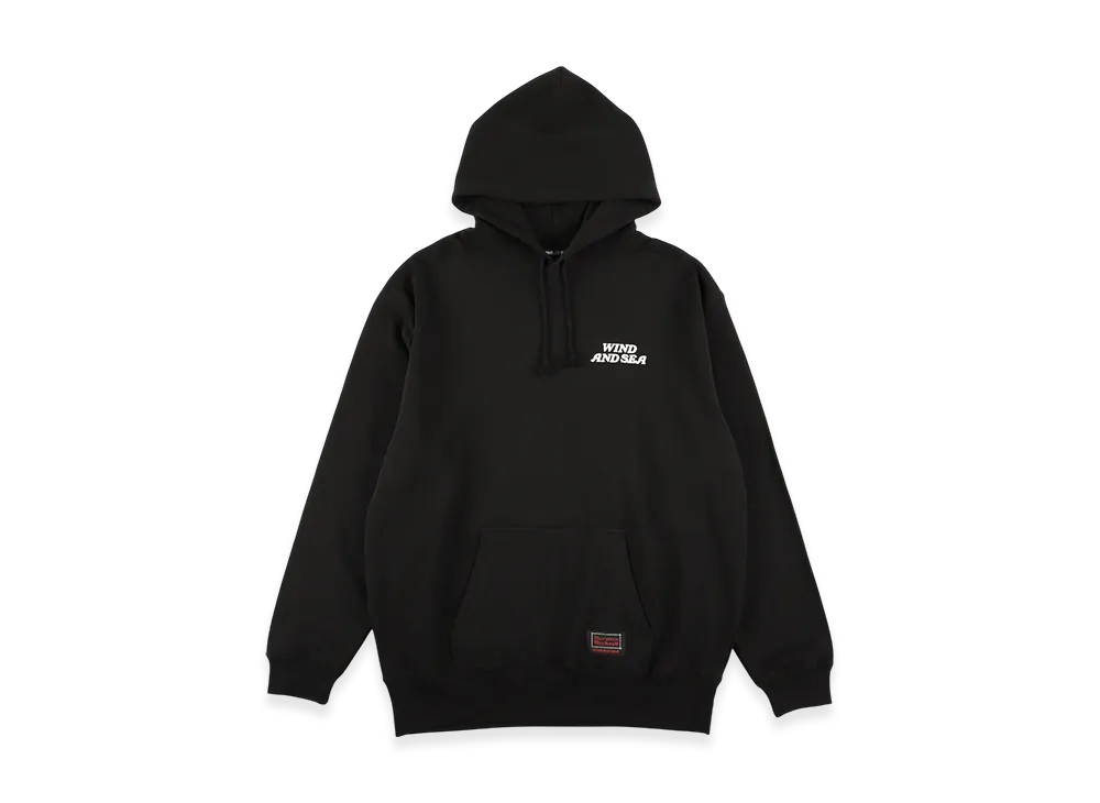 WIND AND SEA x Norman Rockwell Hoodie "Black"