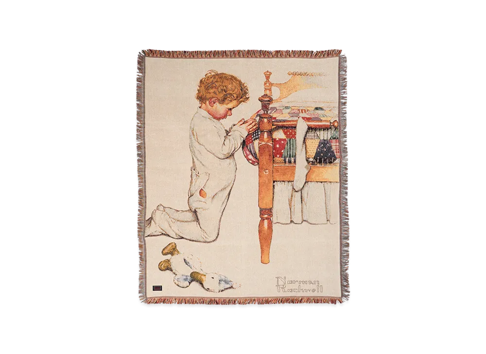 WIND AND SEA x Norman Rockwell Blanket "Mix"