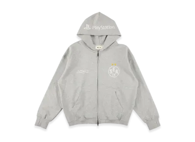 WIND AND SEA x Playstation Team Zip Hoodie "Gray"