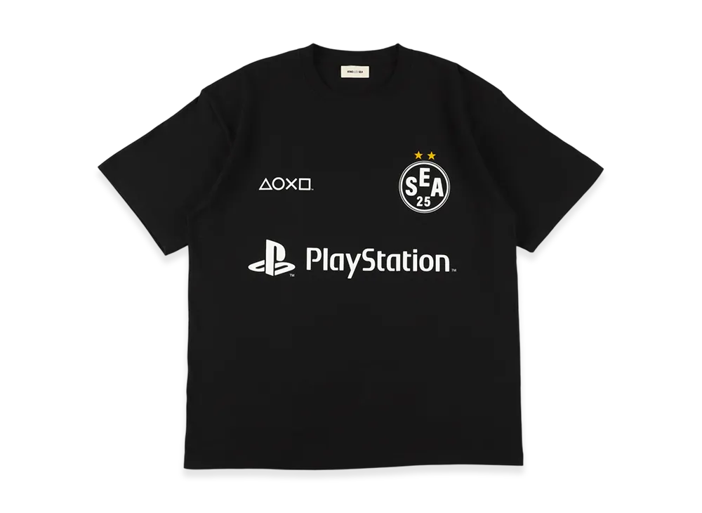 WIND AND SEA x Playstation Team Tee "Black"