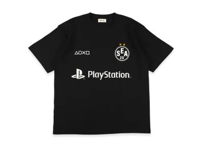 WIND AND SEA x Playstation Team Tee "Black"