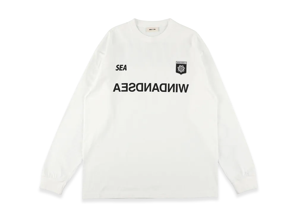 WIND AND SEA x Playstation L/S Tee "White"