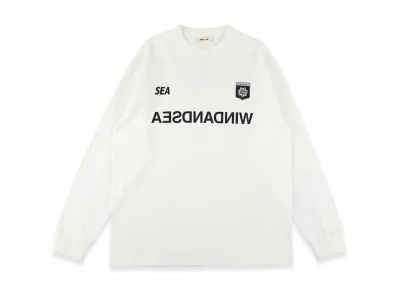 WIND AND SEA x Playstation L/S Tee "White"