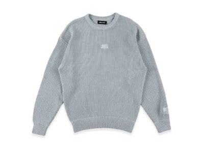 WIND AND SEA Pigment Cotton Knit "Sax"