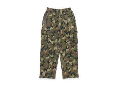 WIND AND SEA Heavy Waffle Cargo Pants "Camo"