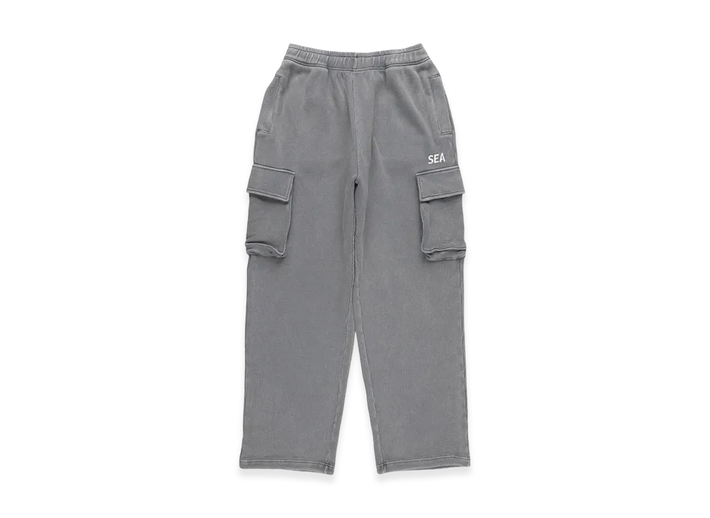 WIND AND SEA Heavy Waffle Cargo Pants "Gray"