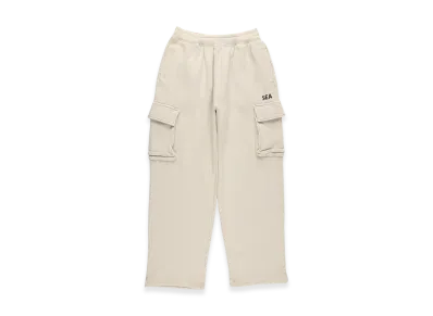 WIND AND SEA Heavy Waffle Cargo Pants "Beige"