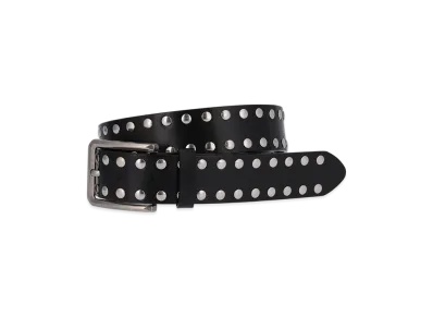 WIND AND SEA Studs Leather Belt "Black"