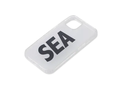 WIND AND SEA Sea Logo Clear Case "Black"