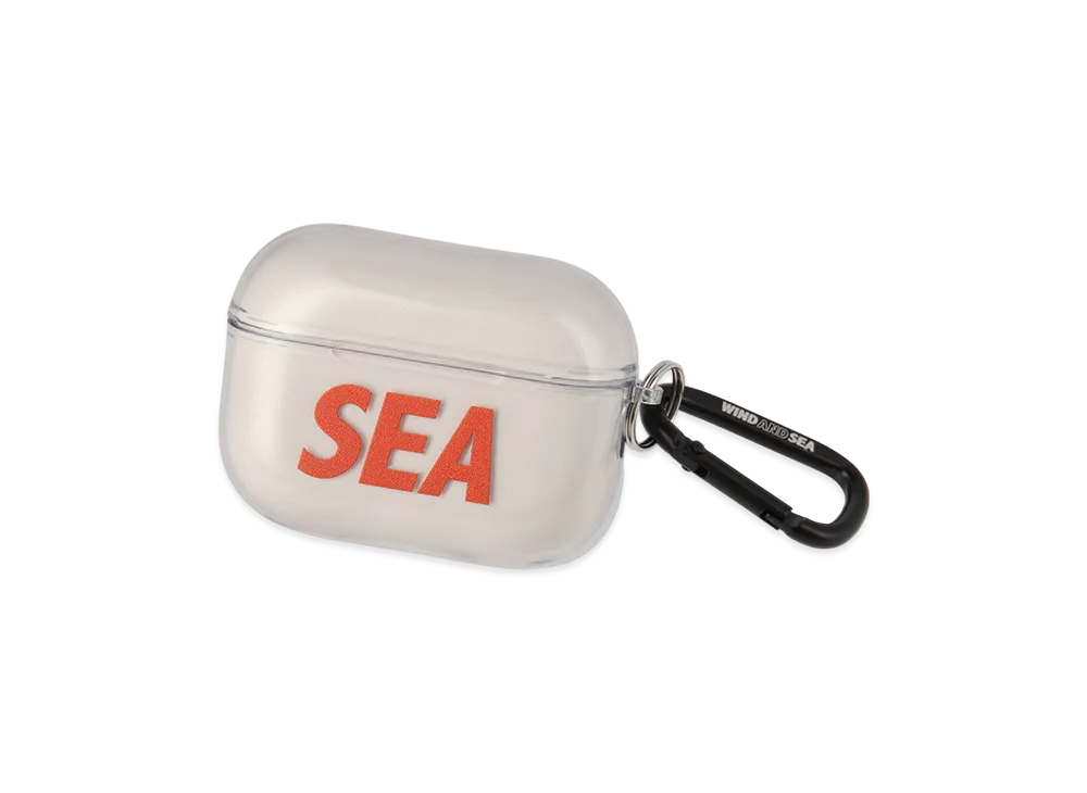 WIND AND SEA Sea Logo Airpods 4 Case "Clear"