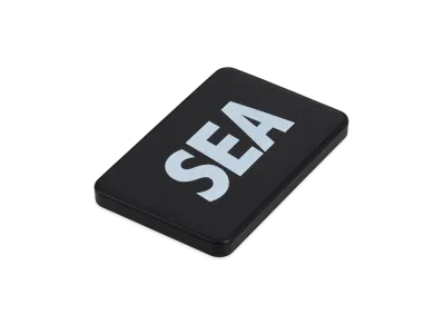 WIND AND SEA Sea Logo Mobile Battery "Black"