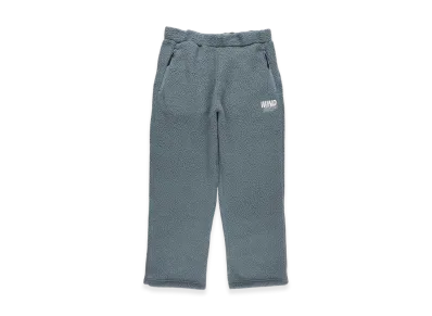 WIND AND SEA Polartec Thermal Boa Fleece Pants "Sea Blue"