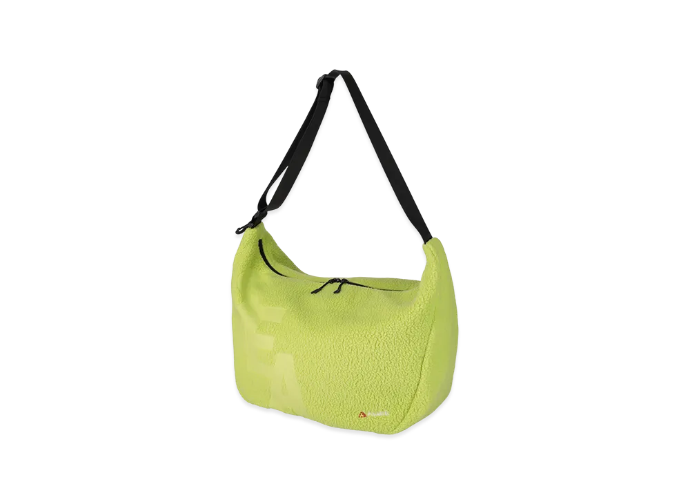 WIND AND SEA Polartec Thermal Boa Fleece Shoulder Bag "Yellow"
