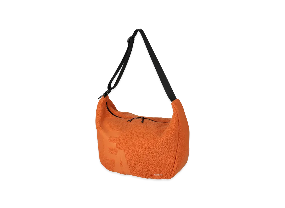 WIND AND SEA Polartec Thermal Boa Fleece Shoulder Bag "Orange"