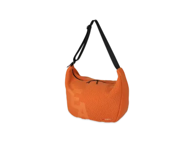 WIND AND SEA Polartec Thermal Boa Fleece Shoulder Bag "Orange"