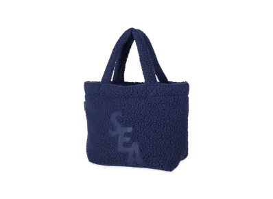 WIND AND SEA Polartec Thermal Boa Fleece Mini Tote "Royal Blue"