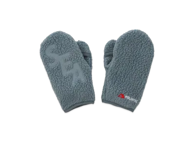 WIND AND SEA Polartec Thermal Boa Fleece Miton "Sea Blue"