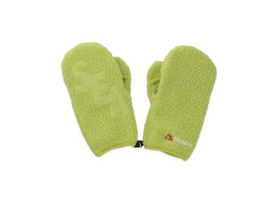 WIND AND SEA Polartec Thermal Boa Fleece Miton "Yellow"