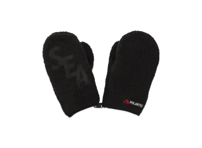 WIND AND SEA Polartec Thermal Boa Fleece Miton "Black"