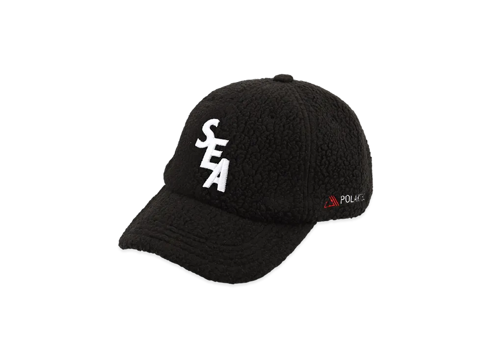 WIND AND SEA Polartec Thermal Boa Fleece Cap "Black"
