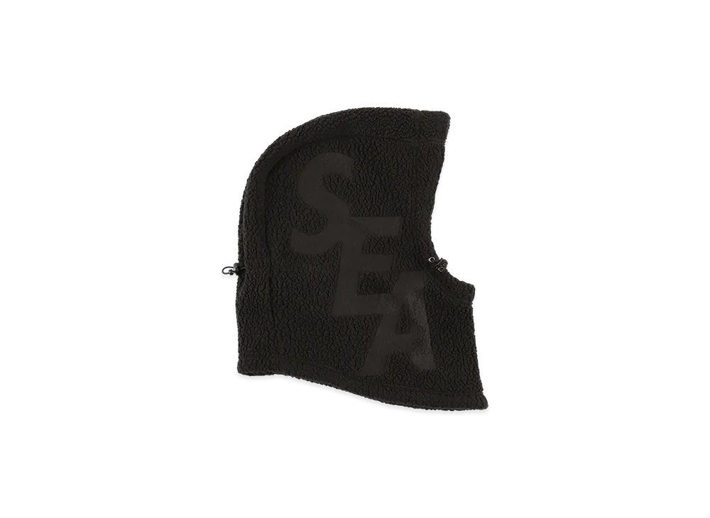 WIND AND SEA Polartec Thermal Boa Fleece Balaclava "Black"