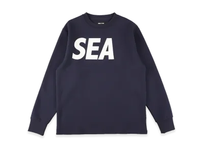 WIND AND SEA WDS-SIG L/S Tee "Navy"