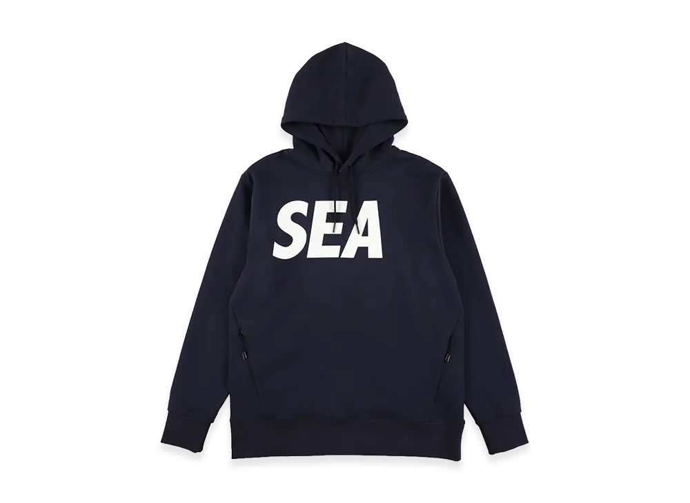 WIND AND SEA WDS-SIG Tech Fleece Hooded shirt "Navy"