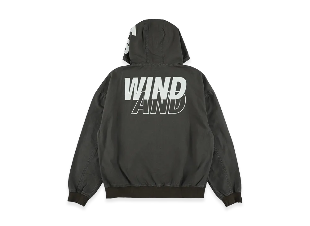 WIND AND SEA x SMOOTHY Duck Jacket "Black"