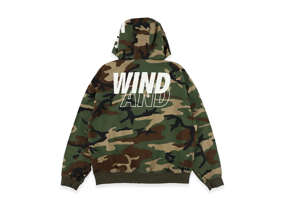 WIND AND SEA x SMOOTHY Duck Jacket "Camo"