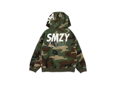 WIND AND SEA x SMOOTHY Kids Duck Jacket "Camo"