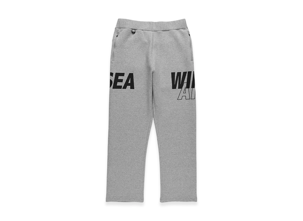 WIND AND SEA Relaxed Fit Ponte Sweat Pant "Gray"